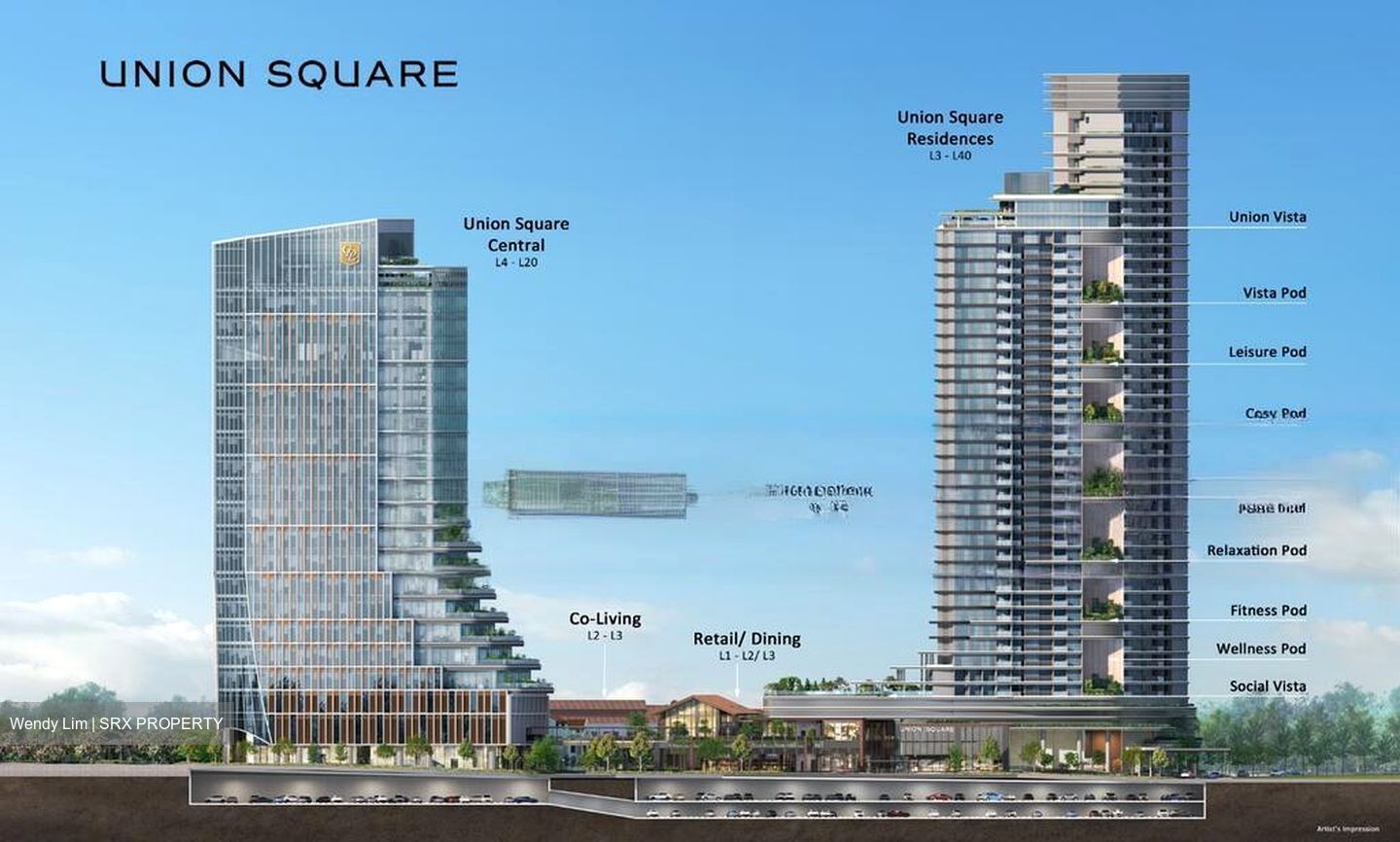 Union Square Residences (D1), Apartment #458054981